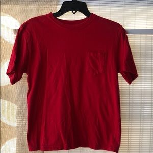 Red Gutemala shirt 100% organic cotton